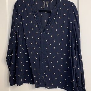 Mango cotton top with skull detail